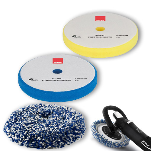 Rupes Premium Car Polishing Pads, Car Detailing Products Supplier in